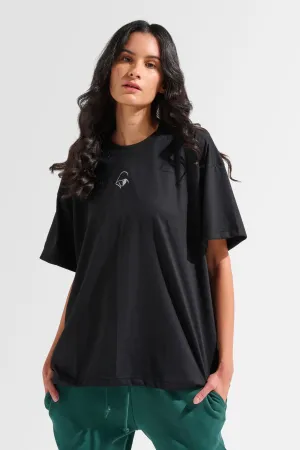 Adapt Oversized Tee - Black