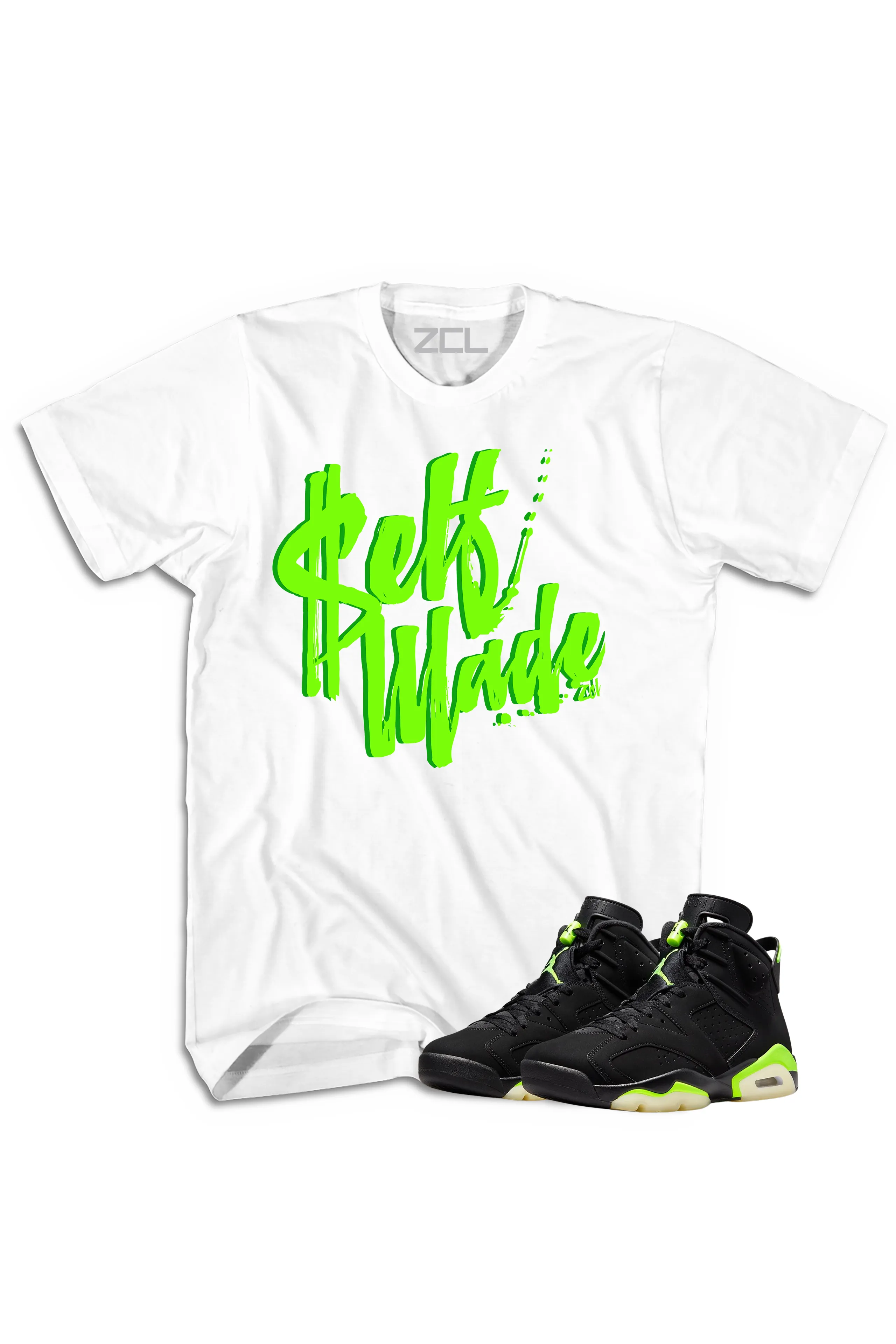 Air Jordan 6 "Self Made" Tee (Electric Green)