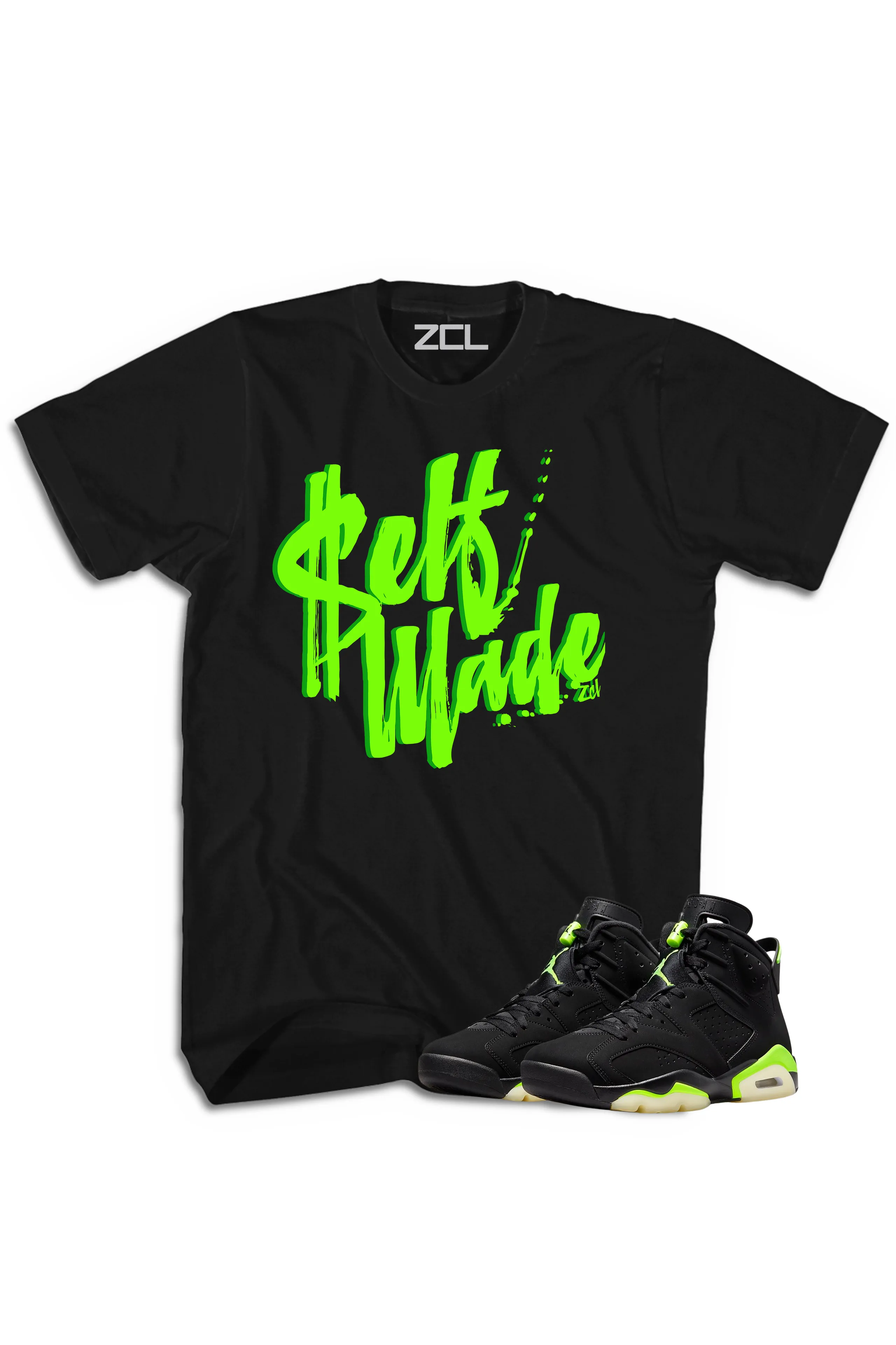 Air Jordan 6 "Self Made" Tee (Electric Green)