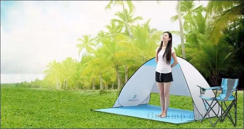 Anti-UV Popup Beach Tent