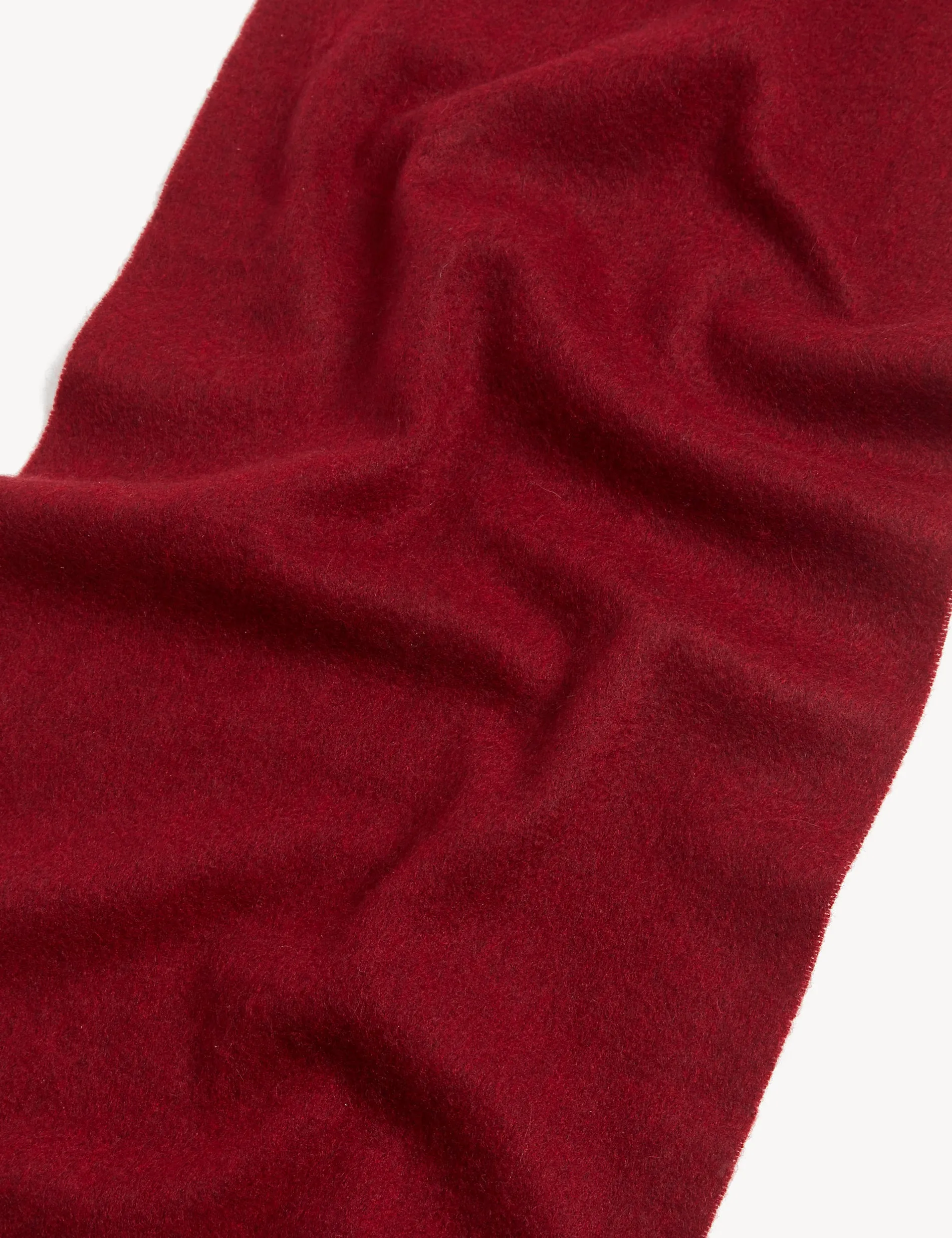 Autograph pure cashmere scarf, red