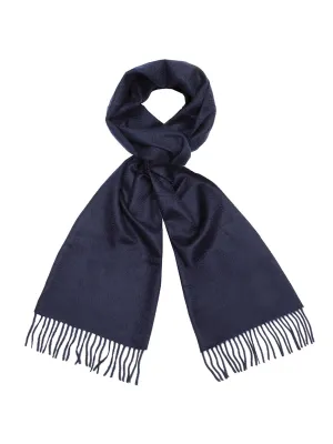 Cashmere Scarf - Navy