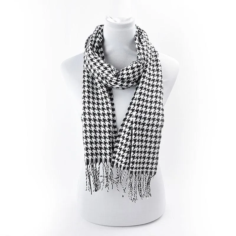 Cotton Plaid Scarf