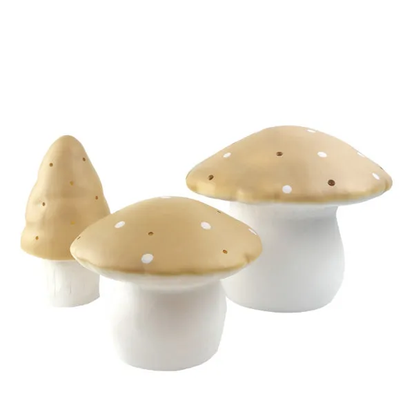 Egmont Toys Heico Mushroom Lamp - Mocca