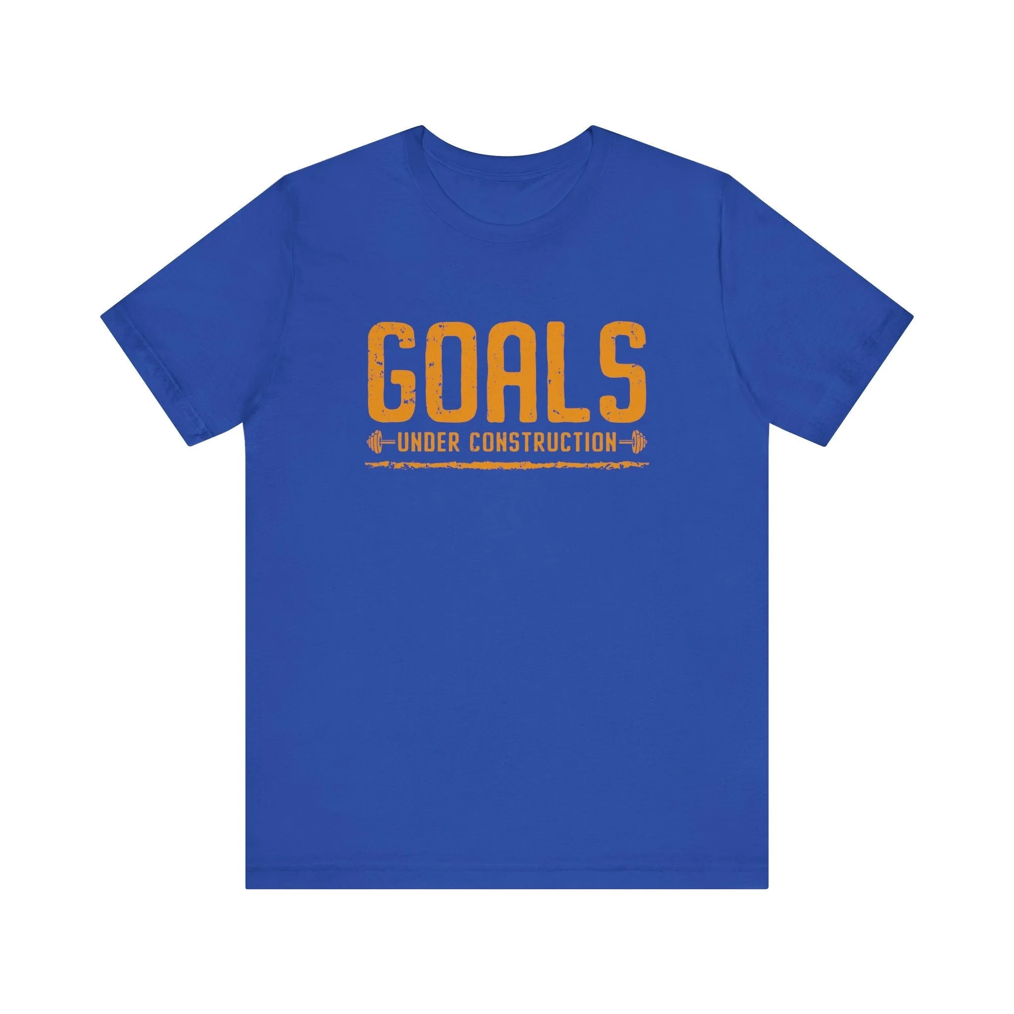 Goals Under Construction Men Short Sleeve Tee