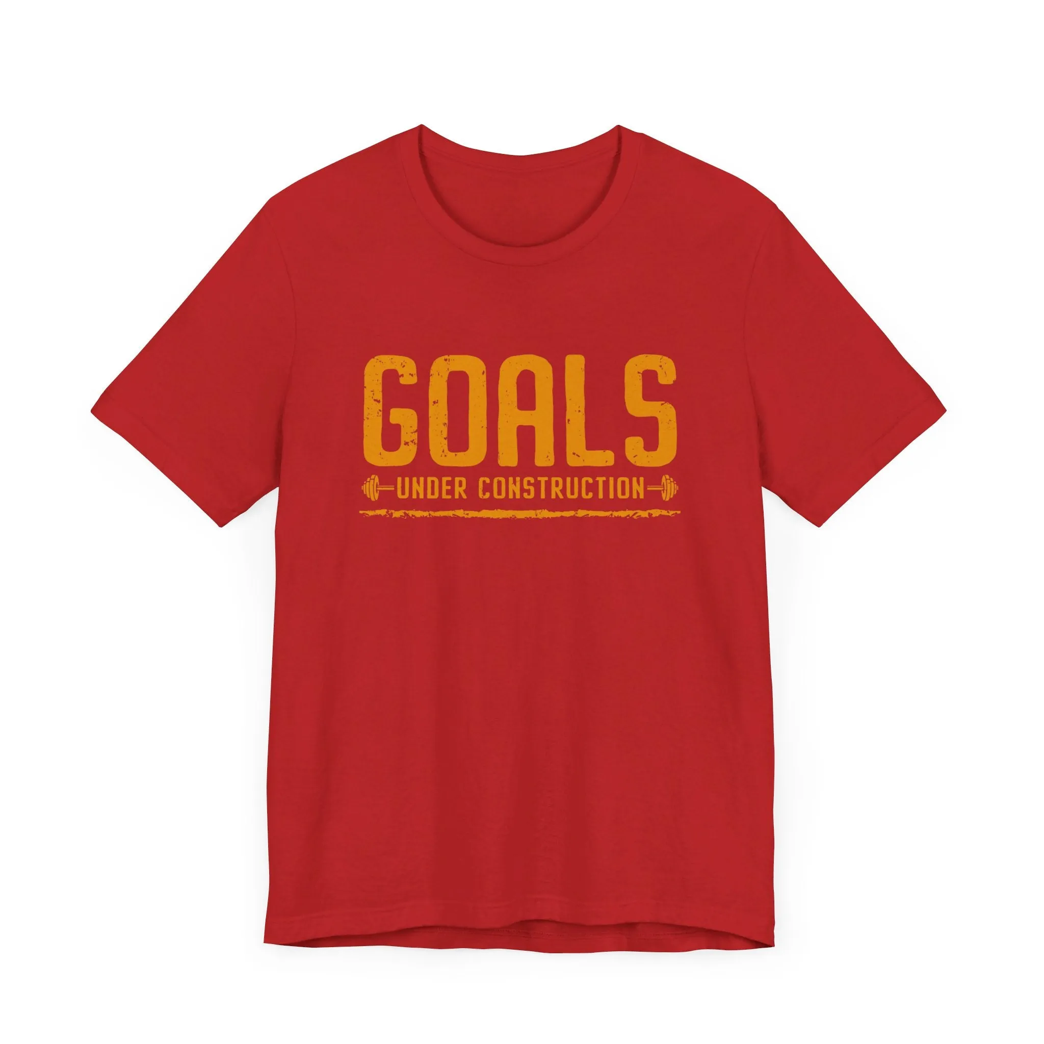 Goals Under Construction Men Short Sleeve Tee