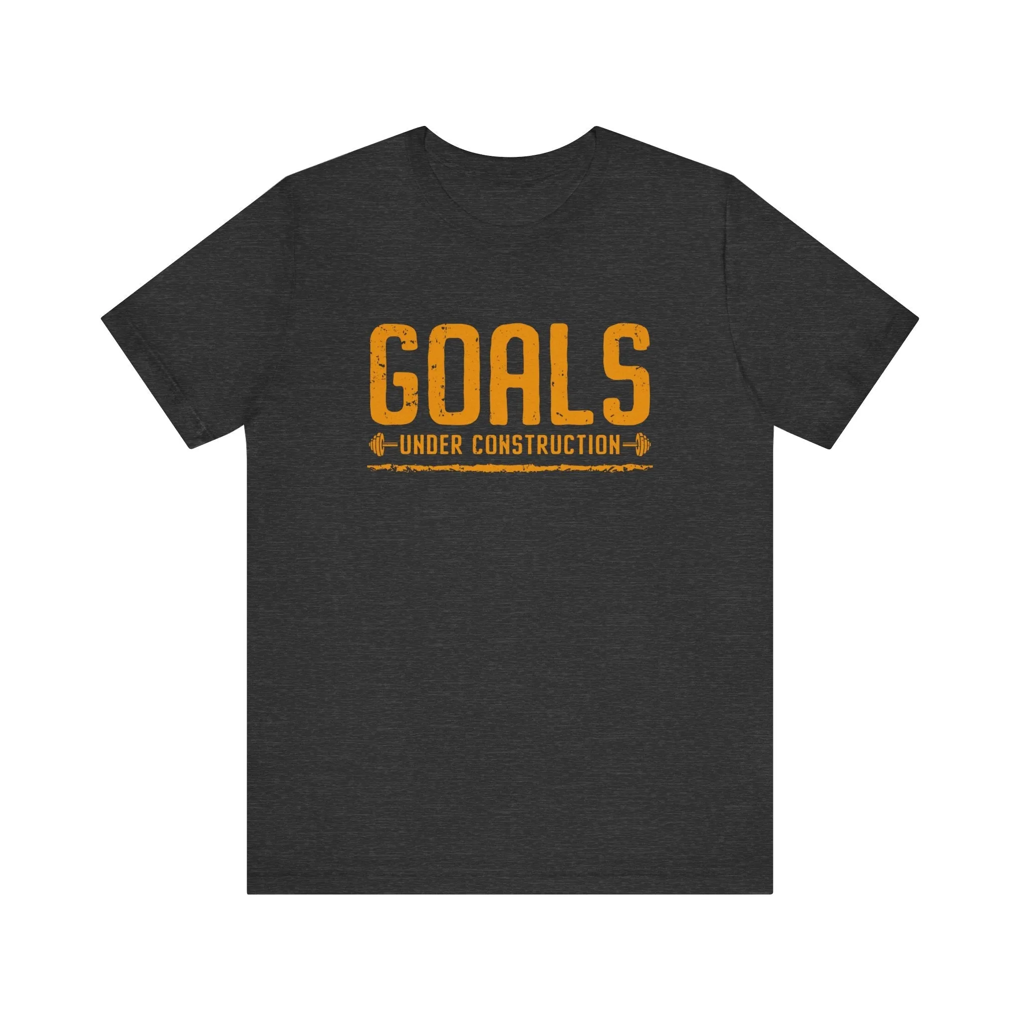 Goals Under Construction Men Short Sleeve Tee