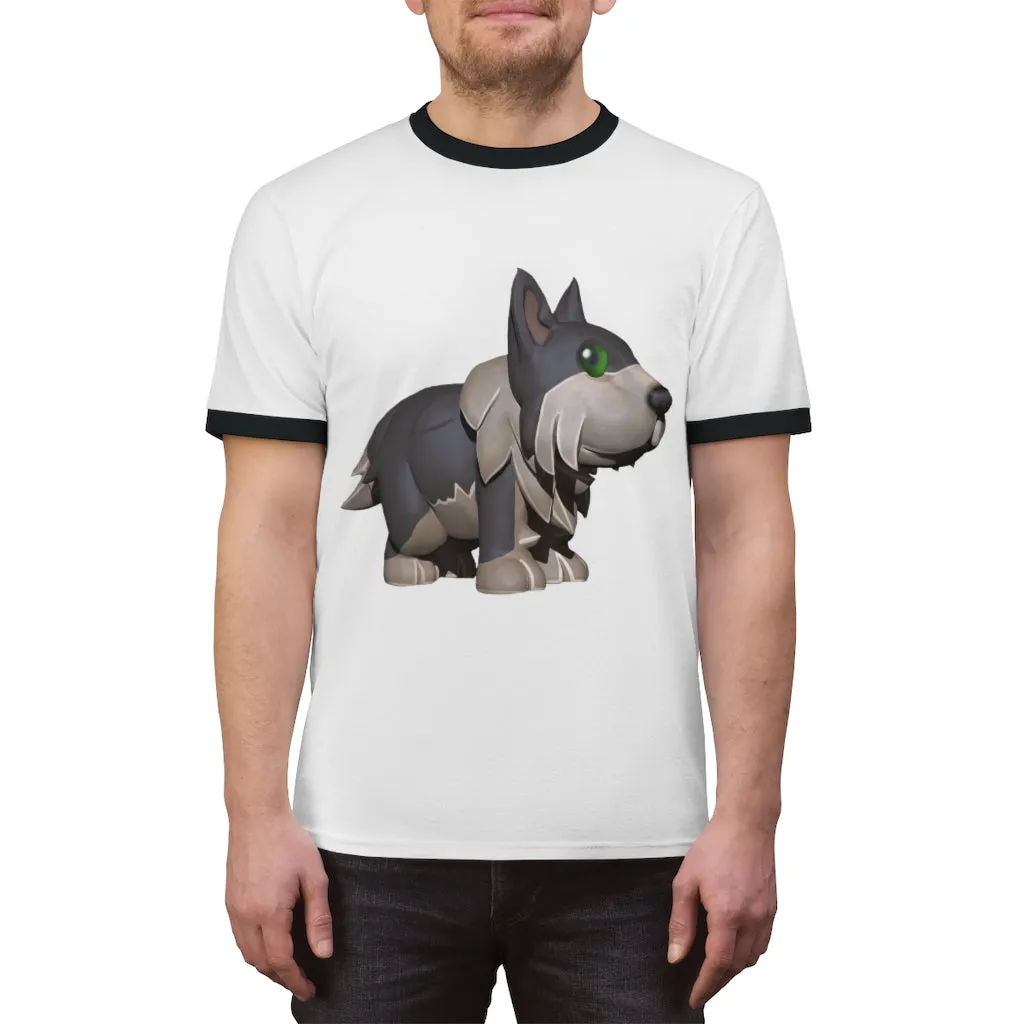 Grey Dog Unisex Ringer Tee