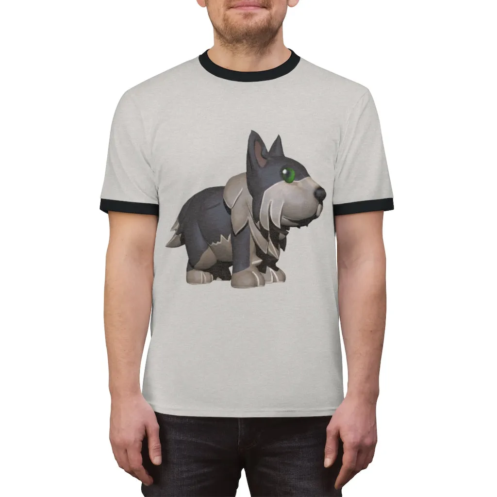 Grey Dog Unisex Ringer Tee