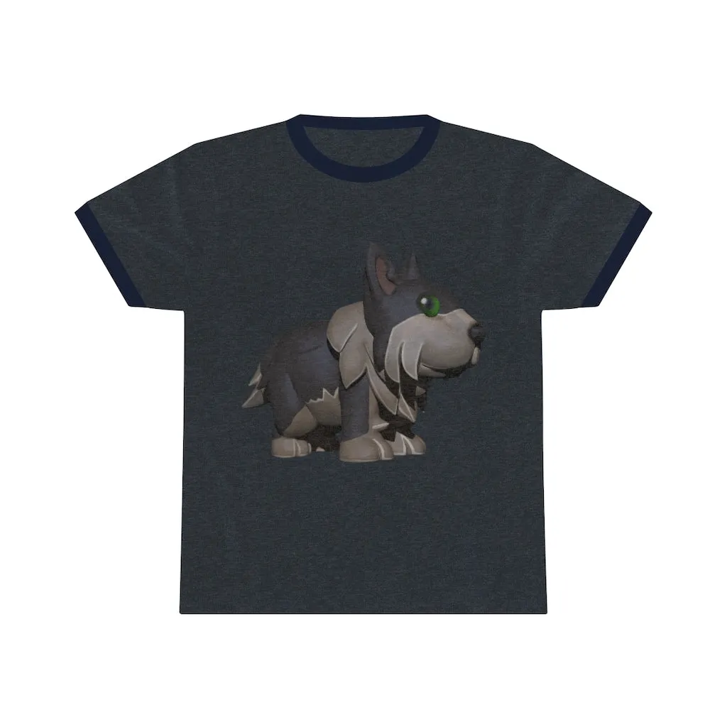 Grey Dog Unisex Ringer Tee