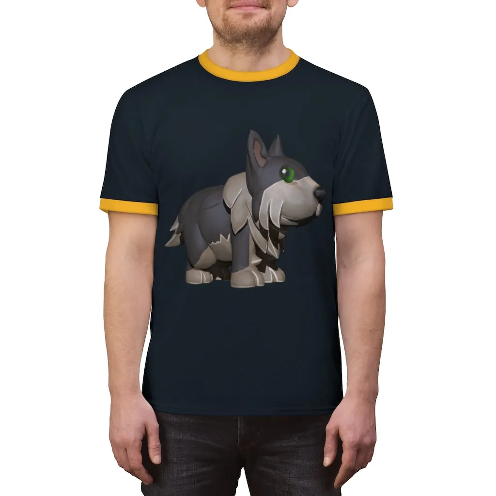 Grey Dog Unisex Ringer Tee