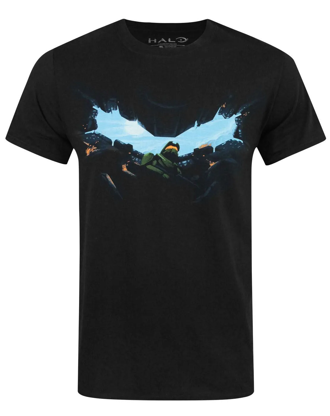 Halo 5 Short Sleeve Boy's T-Shirt - Black