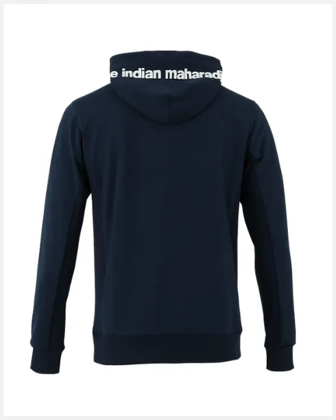 Indian Maharadja Kadiri Men Hooded Jacket Navy