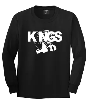 KINGS Fck You Middle Finger Long Sleeve T-Shirt