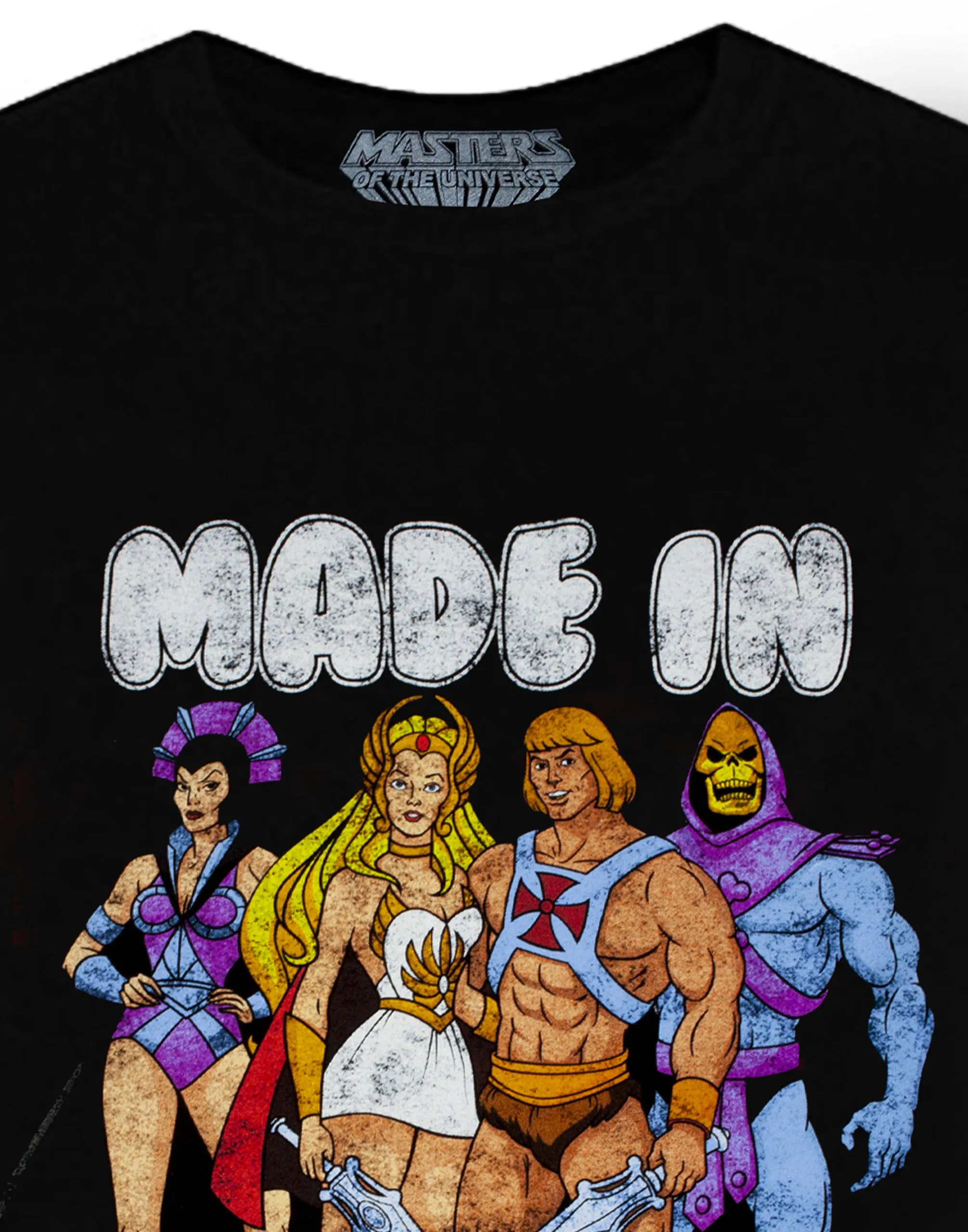 Masters Of The Universe Men’s T-Shirt 'Made In The 80's' Superhero & Villains