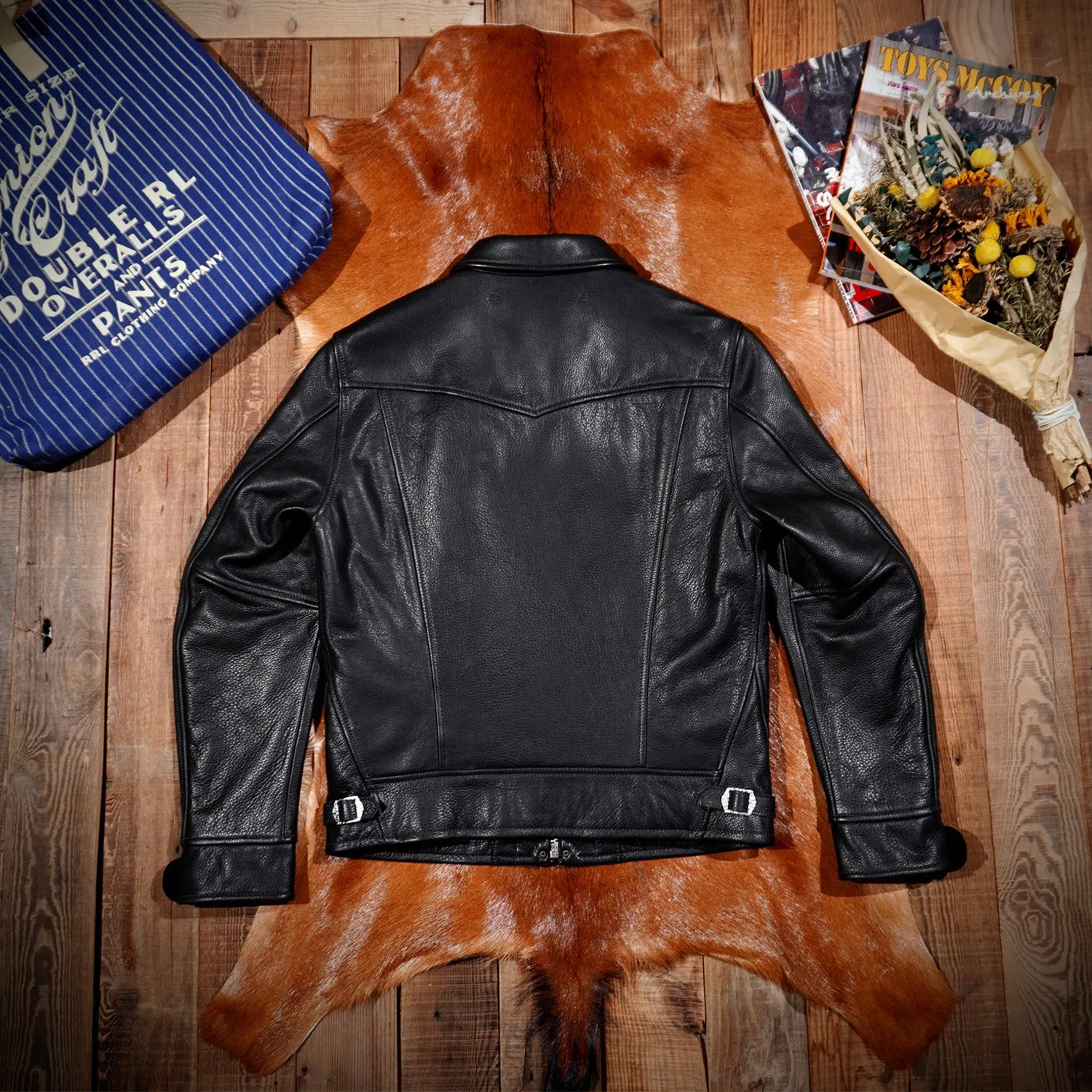 MENDOZA Western Leather Jacket Cowhide