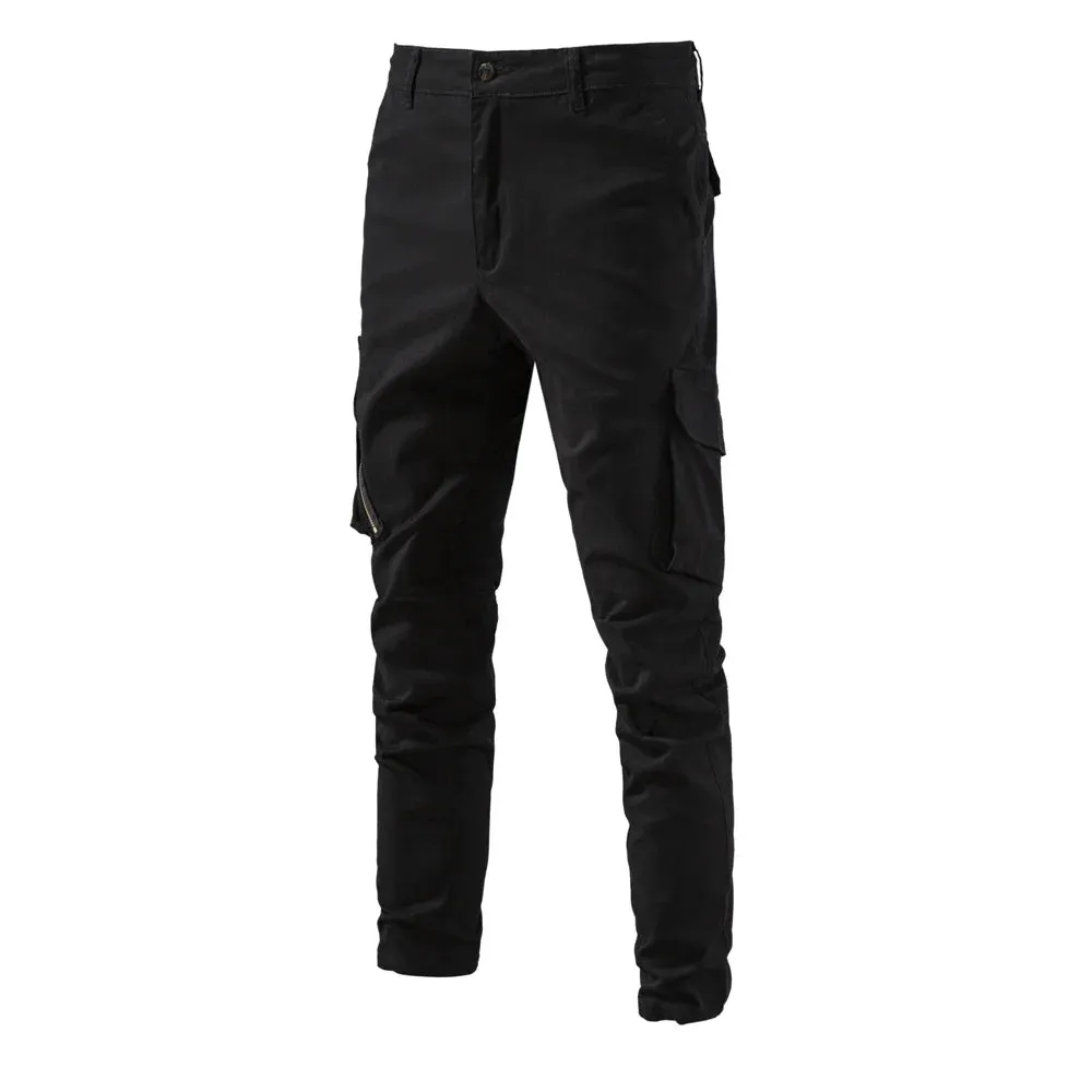 Men's Cargo Pants Multiple Pockets Tacitcal Trousers for Men High Quality Casual Joggers Trousers Men Spring