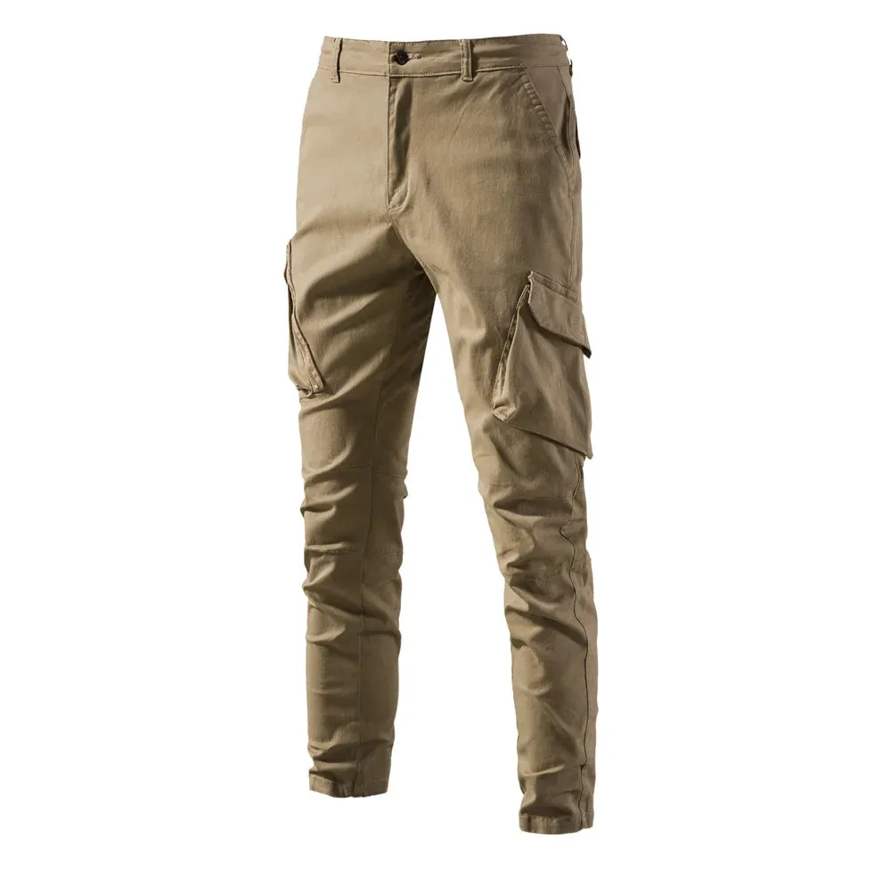 Men's Cargo Pants Multiple Pockets Tacitcal Trousers for Men High Quality Casual Joggers Trousers Men Spring