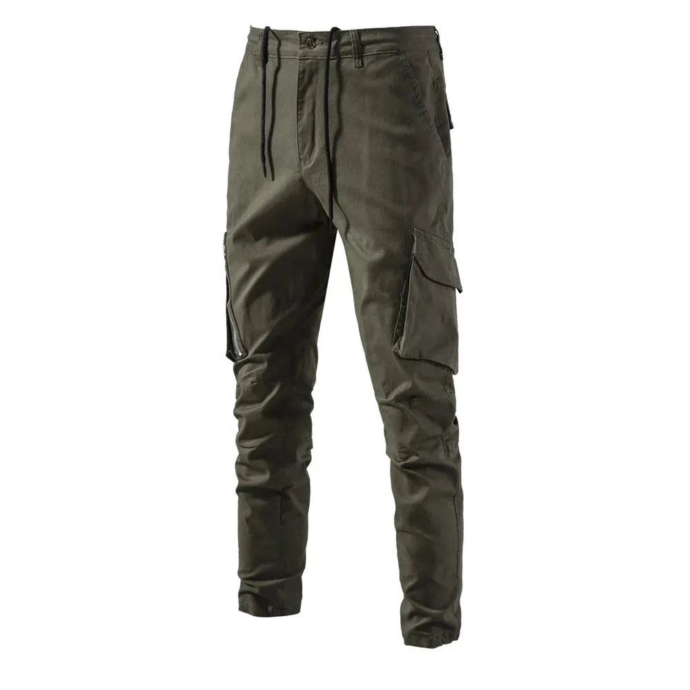 Men's Cargo Pants Multiple Pockets Tacitcal Trousers for Men High Quality Casual Joggers Trousers Men Spring