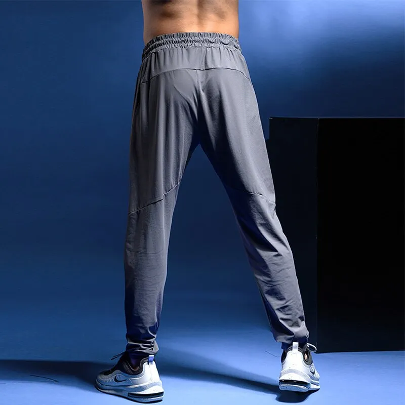 Mens Joggers Casual Pants Fitness Men Sportswear Tracksuit Bottoms Skinny Sweatpants Trousers Gyms Casual Elastic Pants