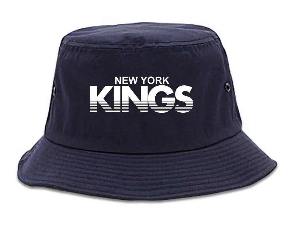 New York Kings Racing Style Bucket Hat