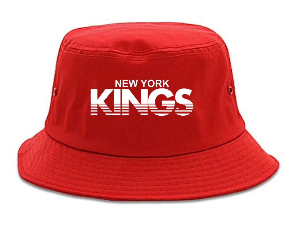 New York Kings Racing Style Bucket Hat