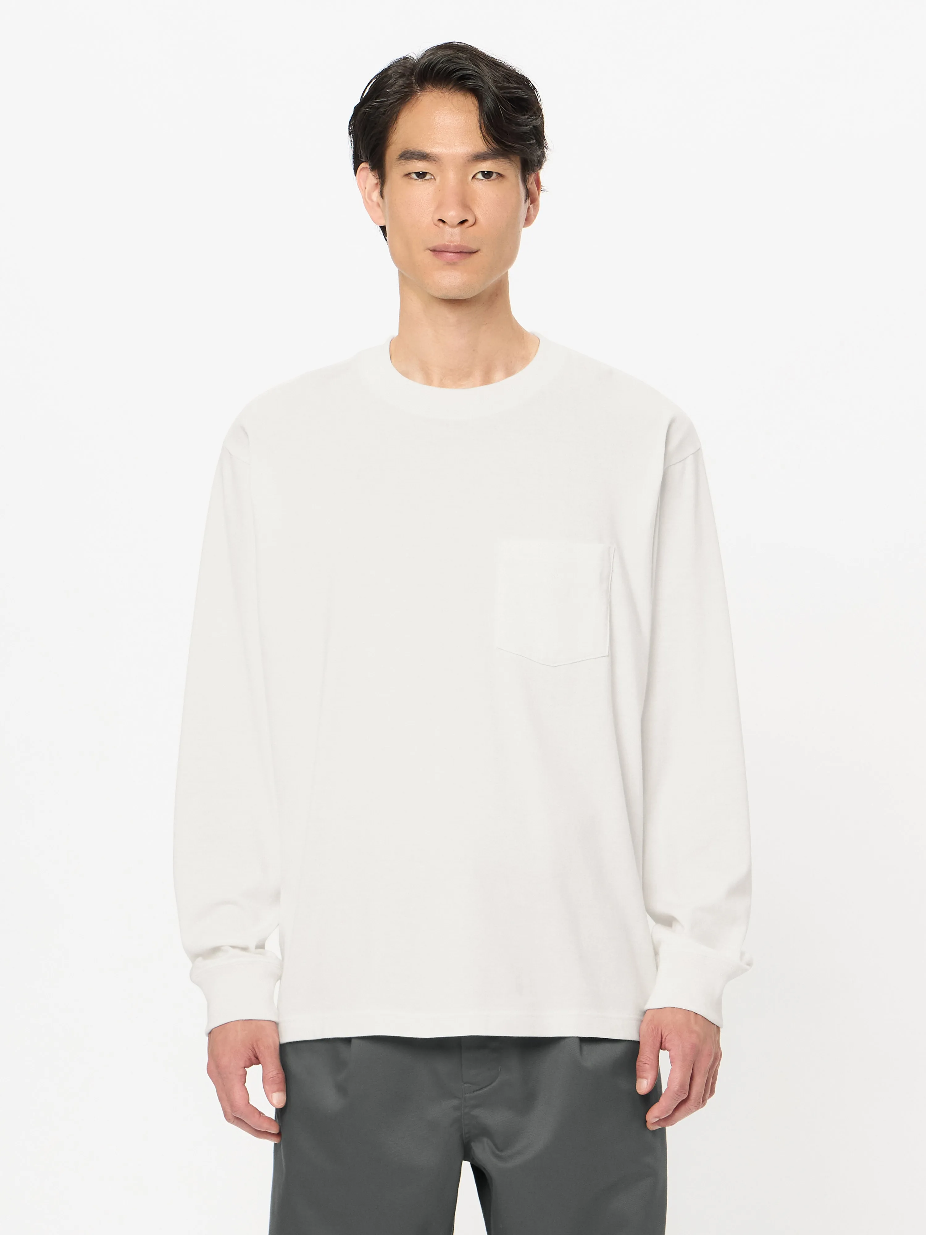 Oversized Pocket L/S T-shirt