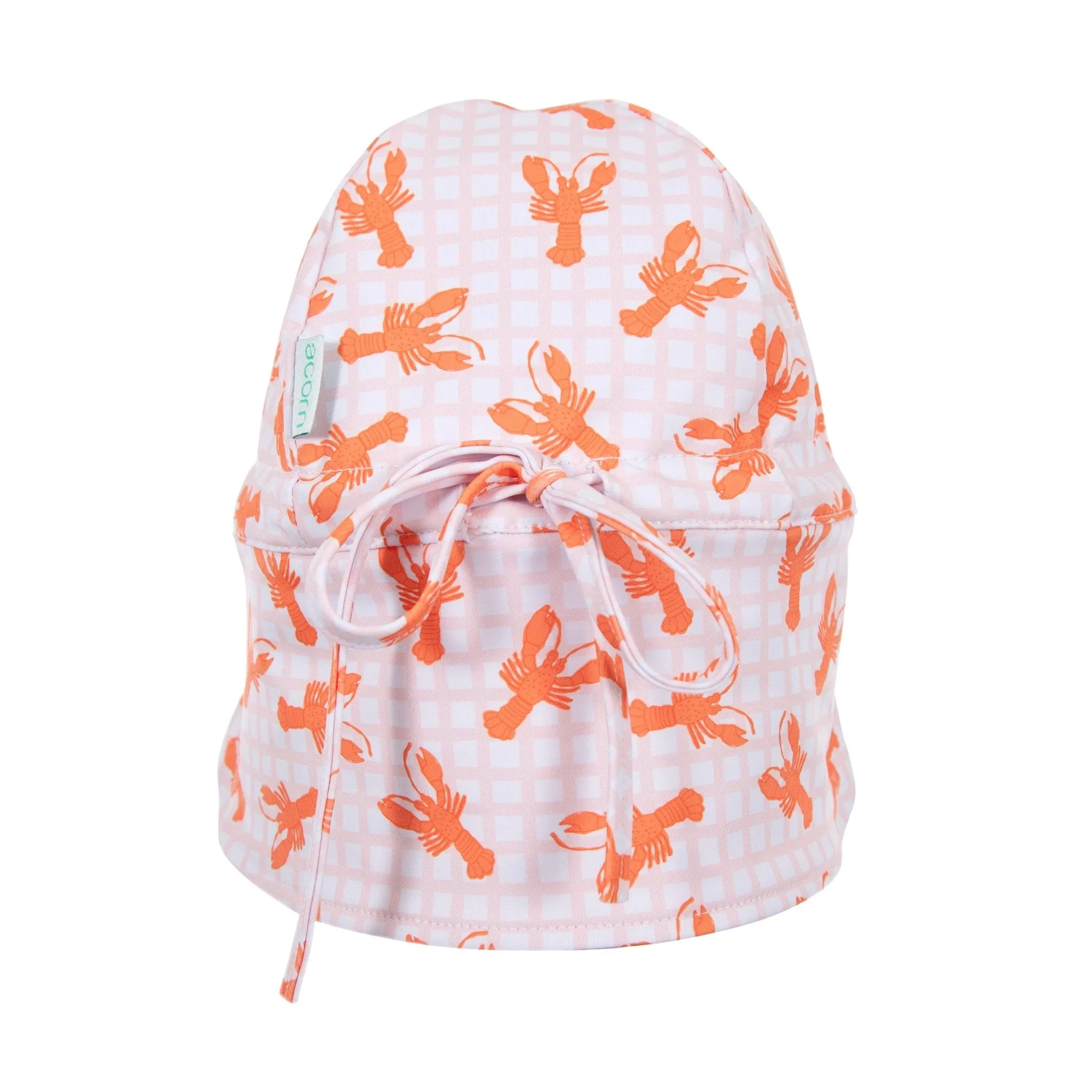 Pink Lobsters Swim Flap Cap