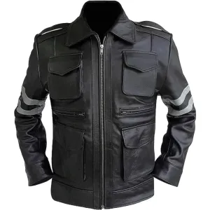 Resident Evil 6 Leather Jacket Edition Game PC Xbox 360 Men Leather Jacket