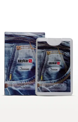 Spykar Men Blue Denim Pocket Perfume