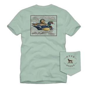 S/S Wood Duck Stamp T-Shirt Green Tea