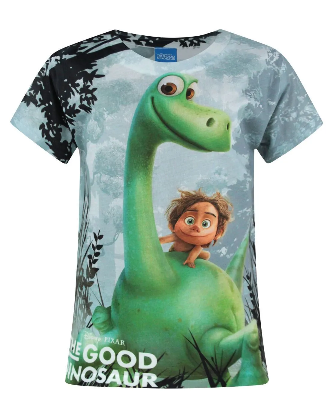 The Good Dinosaur Arlo and Spot Forest Sublimation Girl's T-Shirt