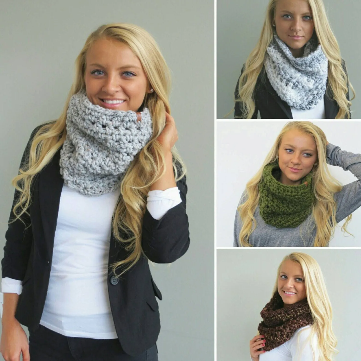 The Oscar Cowl Crochet Pattern - PDF Download