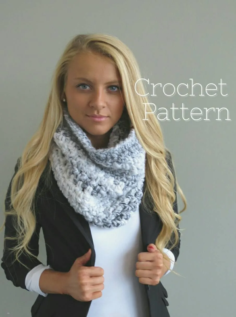 The Oscar Cowl Crochet Pattern - PDF Download