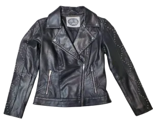 The "Halestorm" Ladies Leather Jacket