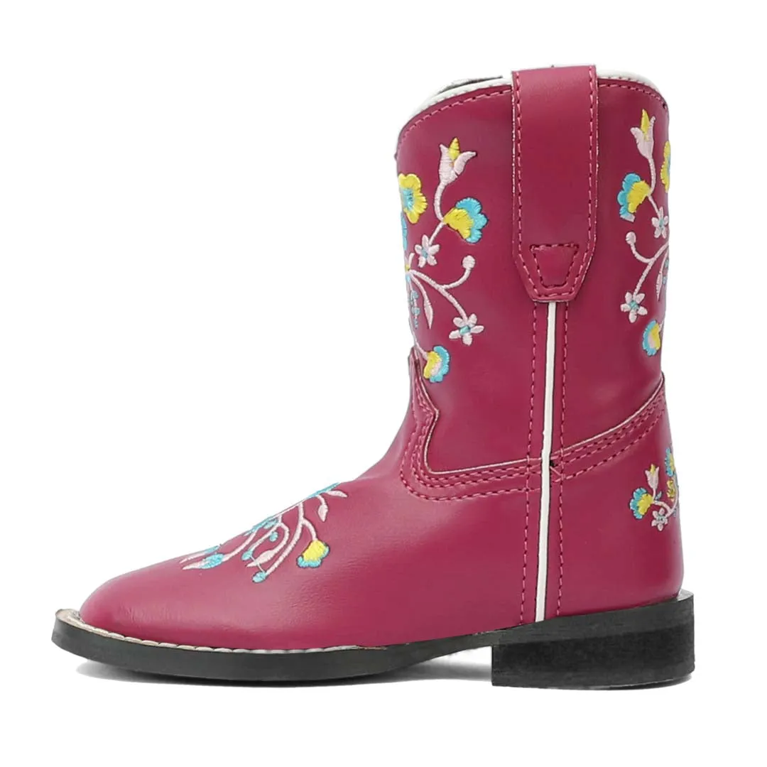 TuffRider Toddler Floral Cowgirl Western Boot