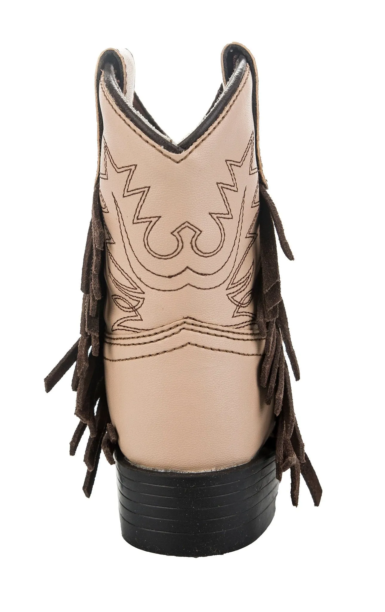 TuffRider Youth Tan Fringe Bootie