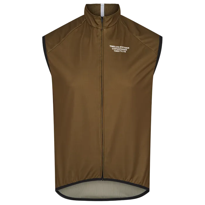 Twelve Sixteen Gilet Unik Pro Water-Membrane 197 Khaki White