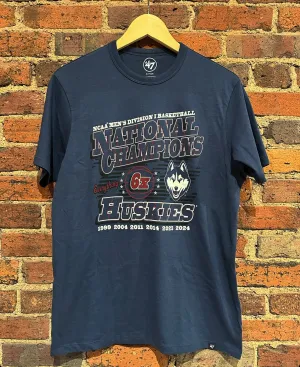 UCONN HUSKIES NATIONAL CHAMPIONSHIP T-SHIRT