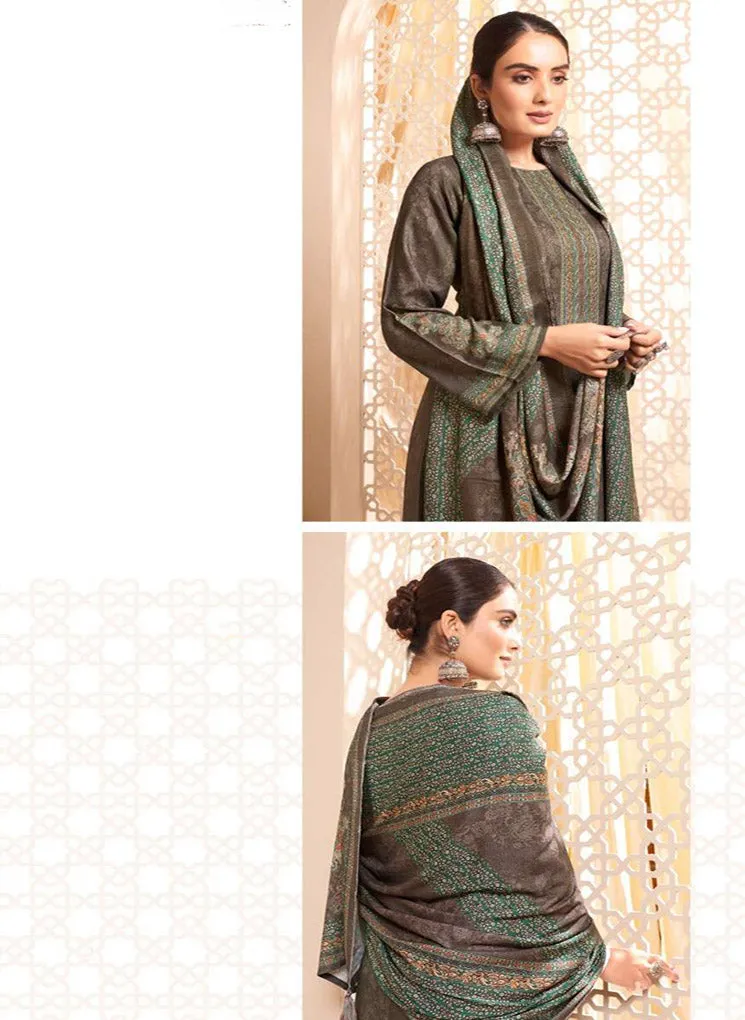 Unstitched Pashmina Winter Salwar Suit Dress Materials for Women