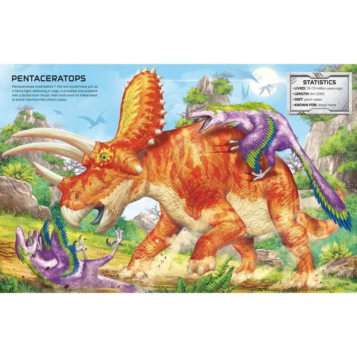 Usborne build your own dinosaurs and T Rex sticker book