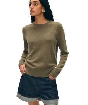 White Warren Women Cashmere Core Crewneck Sweater