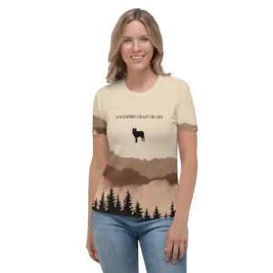 Wild Spirit Crazy Heart Feminae T-shirt