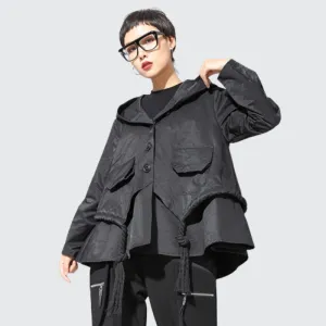 Womens Techwear Jacket With Hood